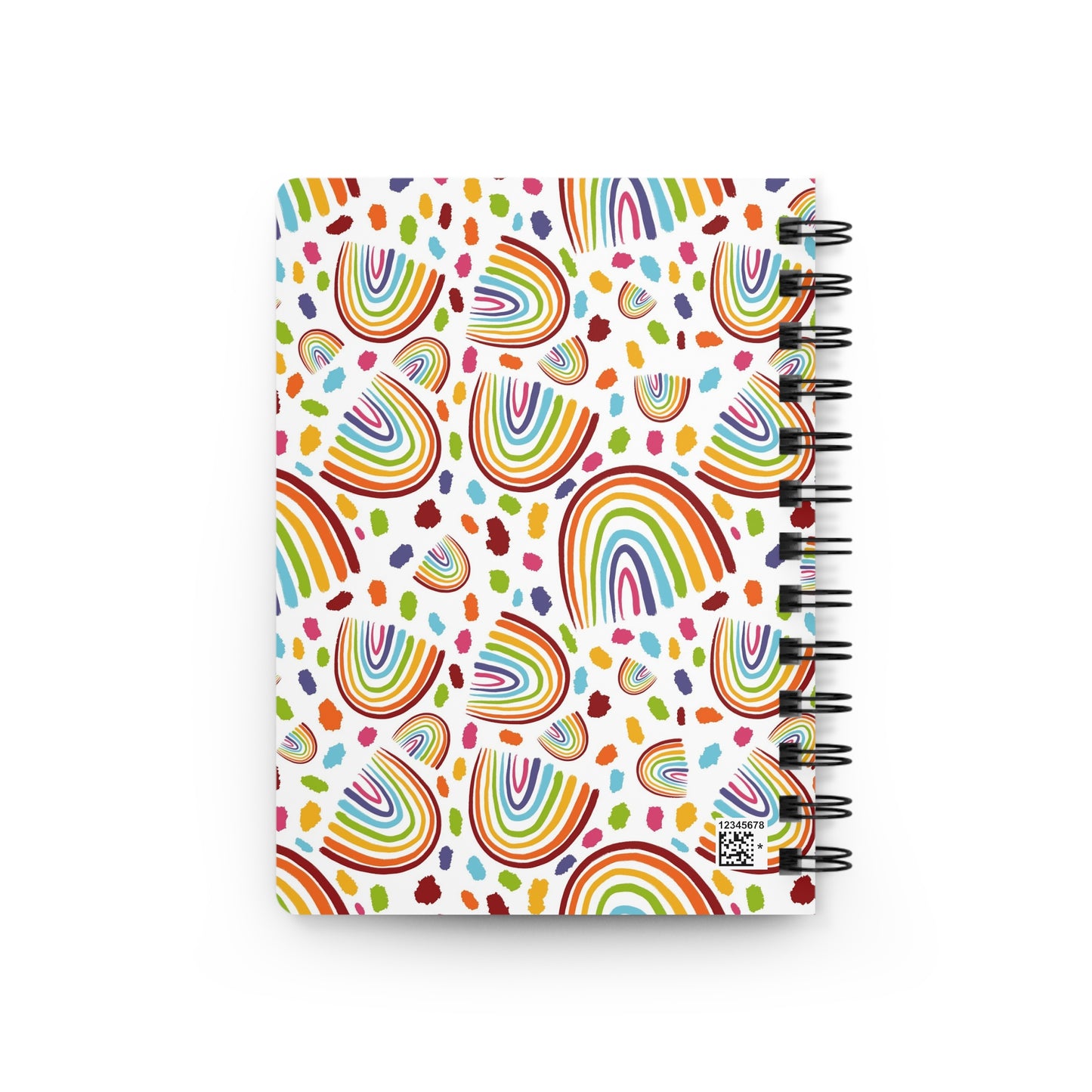 Rainbows + Splotches Journal