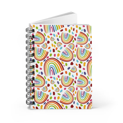 Rainbows + Splotches Journal