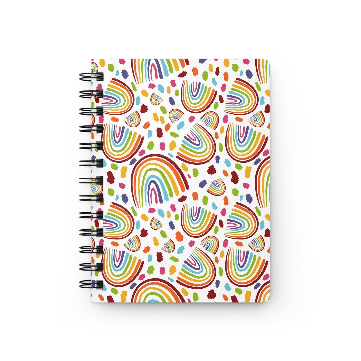 Rainbows + Splotches Journal