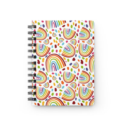 Rainbows + Splotches Journal