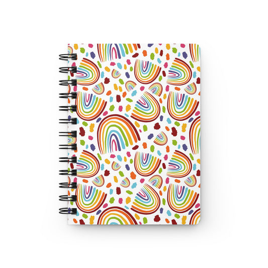 Rainbows + Splotches Journal