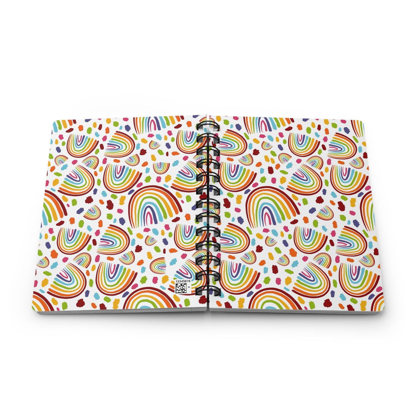 Rainbows + Splotches Journal