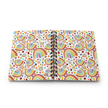 Rainbows + Splotches Journal